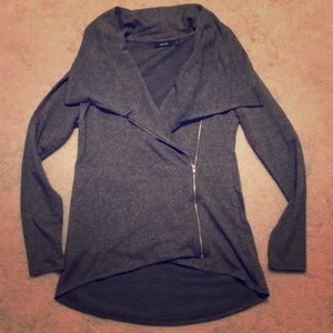 Crossover Zip Up Jacket